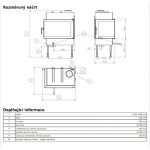 Krbová vložka ABX Cardif, levá